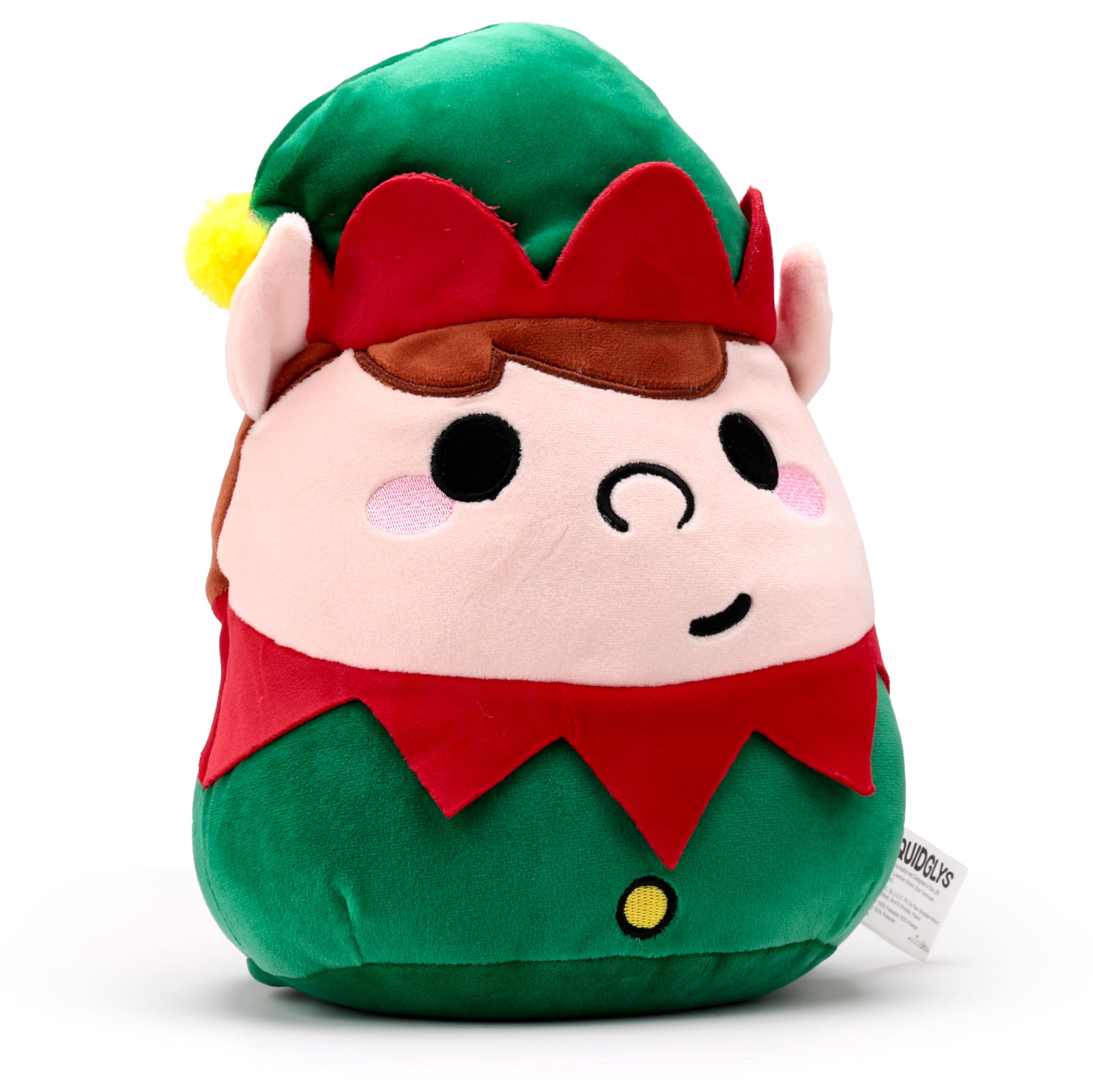 CHRISTMAS GIFT Squidglys' Animal Plush Soft Squidgy Toy Cuddle - Austin The Elf
