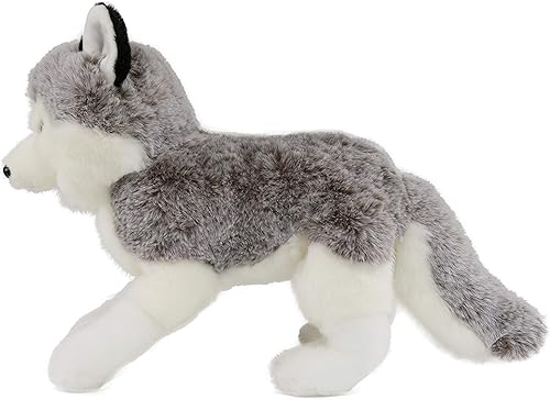 Miniatura 6 de ICE KING BEAR Peluche Husky siberiano realista - Juguete de peluche - 13 pulgadas de largo
