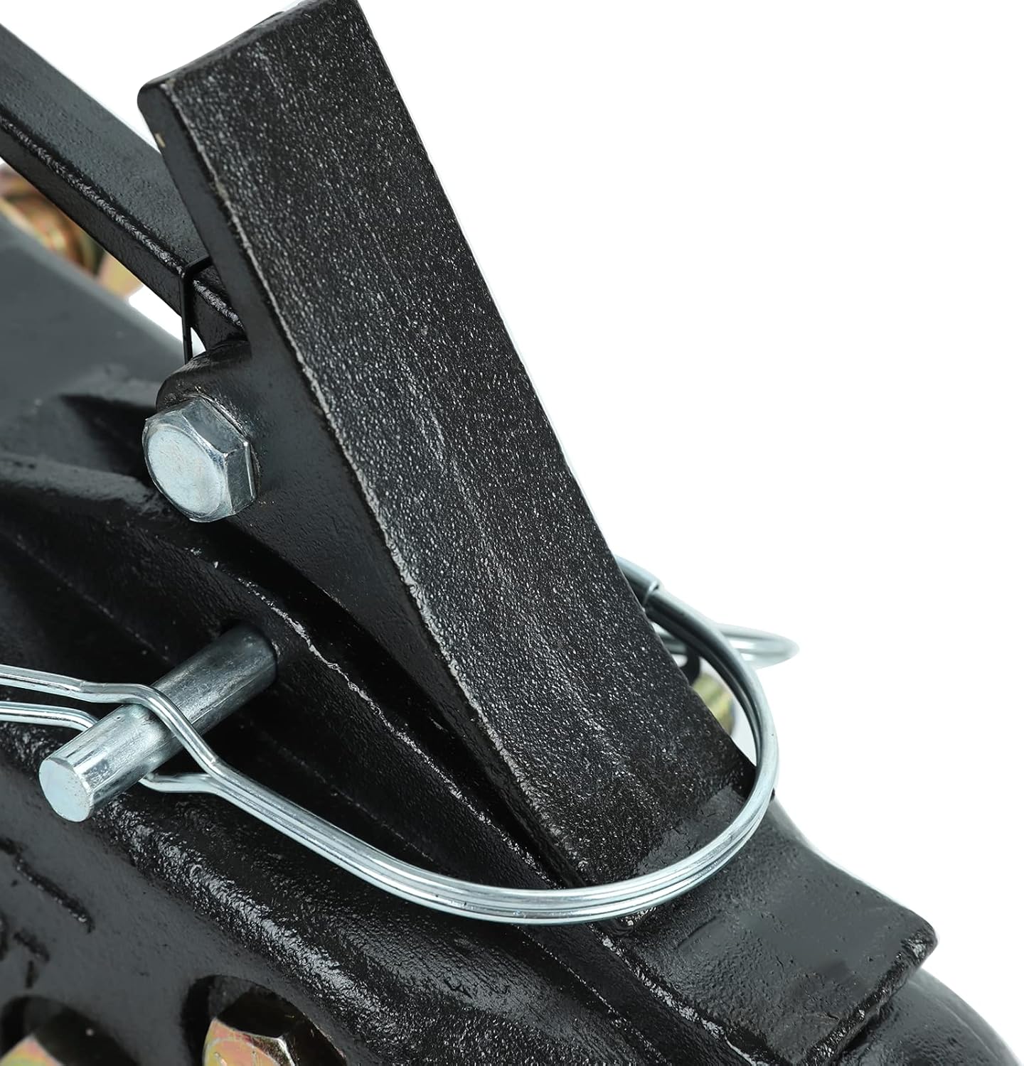 Heavy Duty Cast Adjustable Trailer Coupler 2-5/16 in,15000LBS Capacity Channel-Mount Coupler with Hardware Kit - Image 8