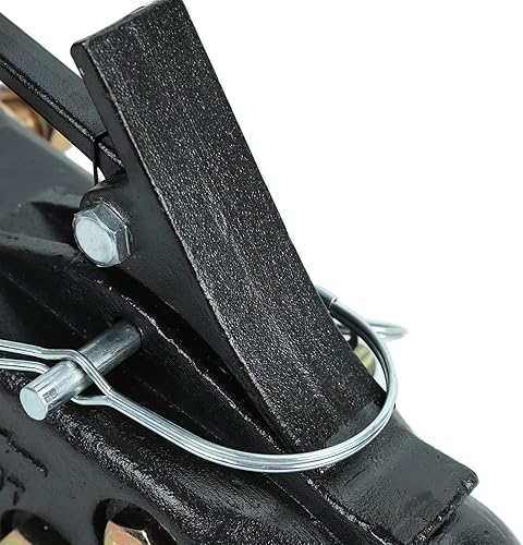 Miniatura 8 de Acoplador de remolque ajustable fundido resistente de 2-516 pulgadas, acoplador de montaje en canal de capacidad de 15000 libras con kit de