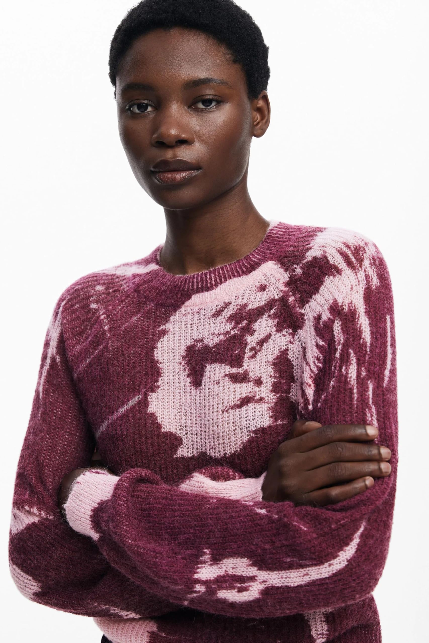 Desigual 25wwjf31 Pullover Sweater Donna (Pacco da 1)