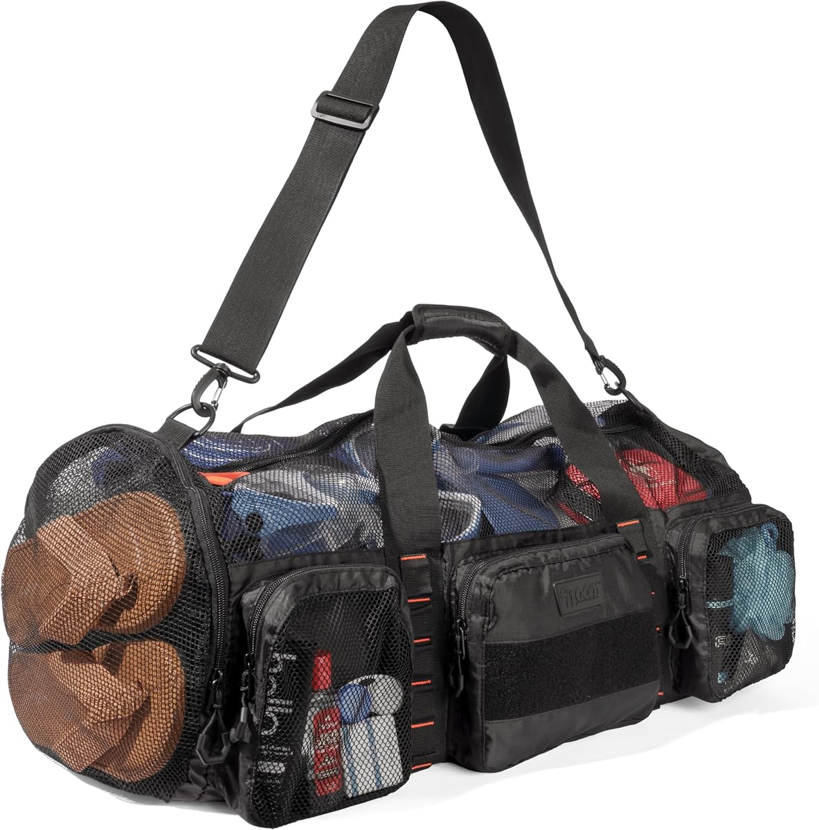 90L 29" Large Mesh Duffle Bag for Scuba, Snorkeling & Water Sports