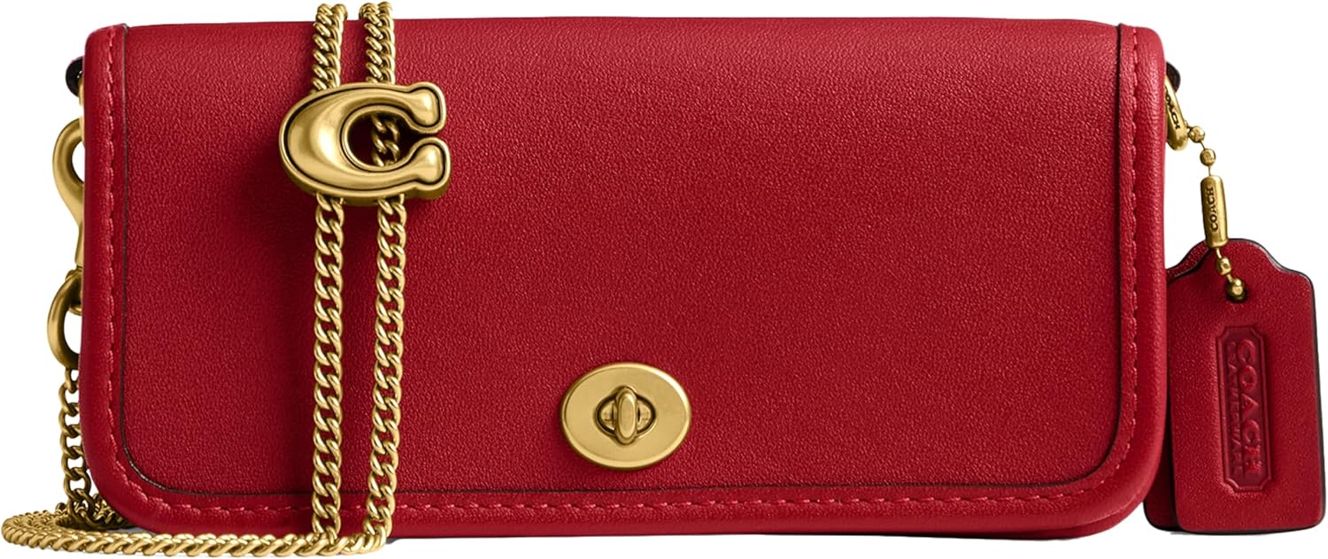 Coach Women's Dinky Bag 14, Ruby, One Size