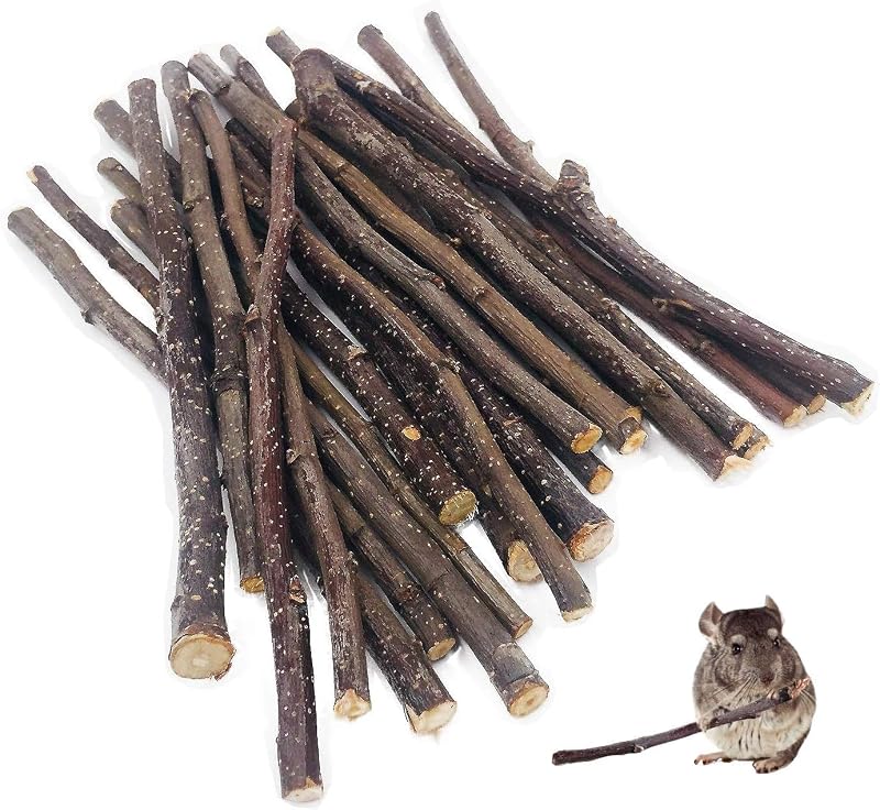 Gravetos de Macieira para Roer William Craft para Pequenos Animais, Aproximadamente 6" de Comprimento, Pacote com 1 kg