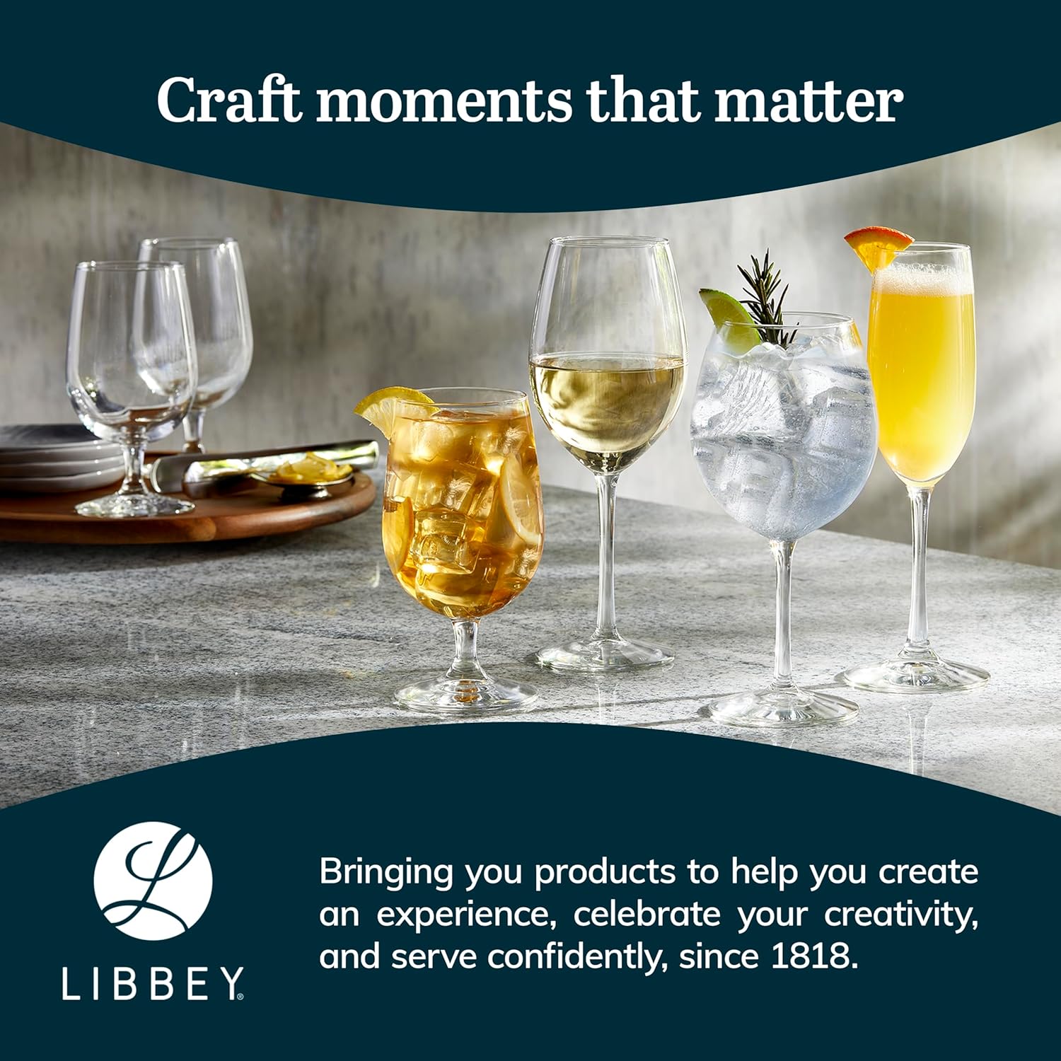 Libbey Champagne Flutes Set, 8 oz Elegant Stemmed Flute Glasses Set of 6, Dishwasher Safe Sparkling Wine Mimosa Glasses for Parties - Image 6