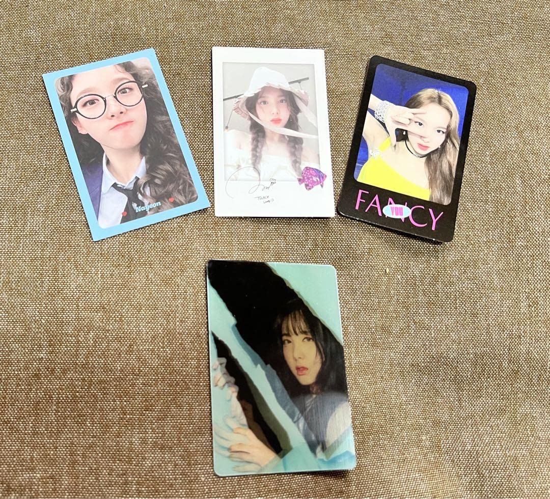 激安特価品激安特価品twice ナヨン トレカ 1枚 応援グッズ