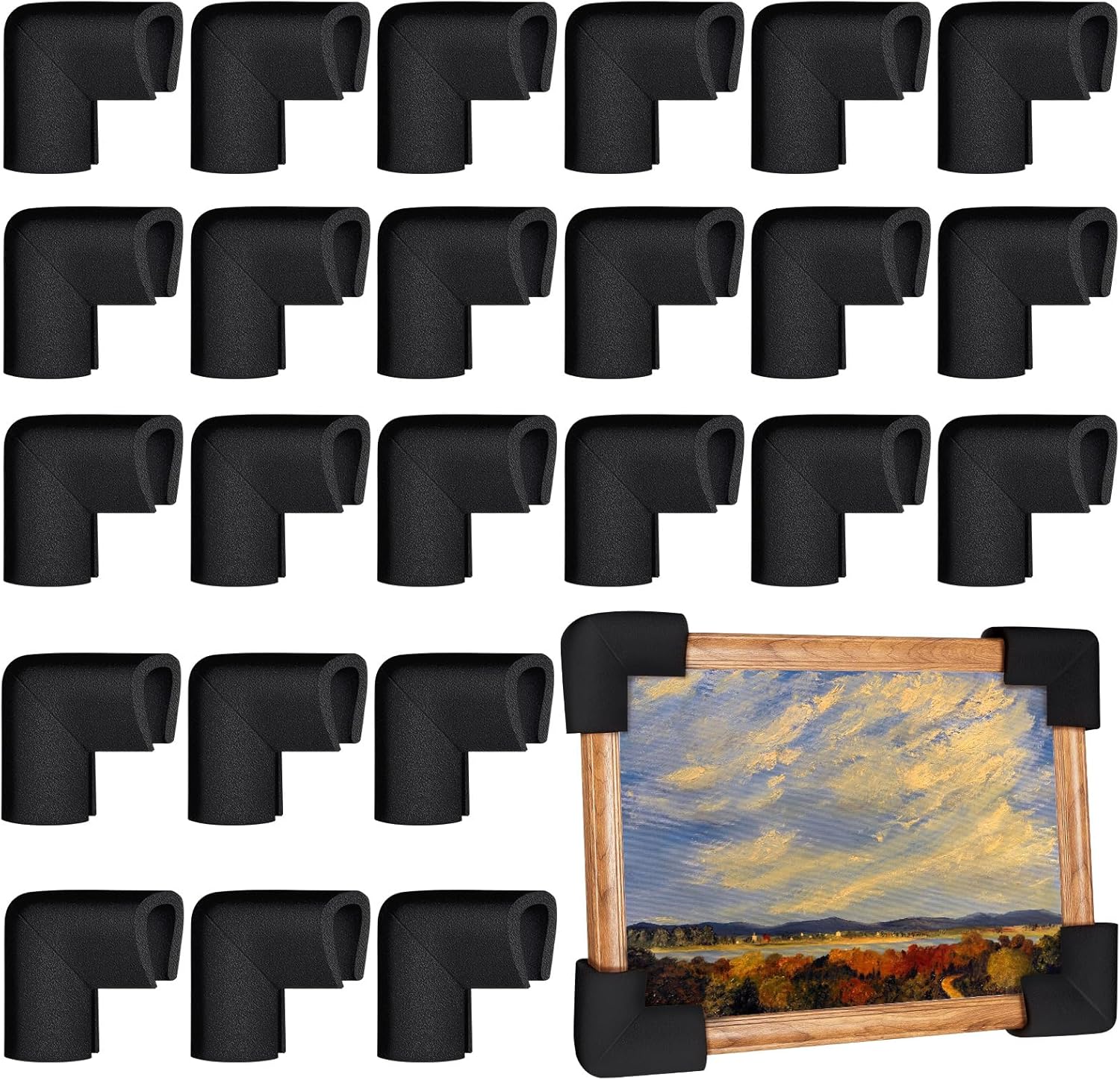 Frienda Mirror TV Picture Frame Corner Protectors for Shipping Moving Foam Corners