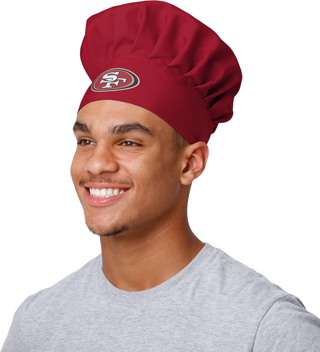 FOCO NFL Unisex-Adult NFL Unisex-Adult NFL Team Big Logo Chef Hat