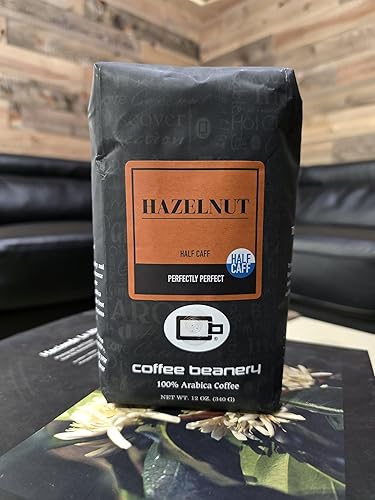 Vista 78 de Coffee Beanery Café con sabor a caramelo y vainilla con sabor a café descafeinado SWP, 1-1.75 onzas, muestra de café de tamaño Try Me, tostado