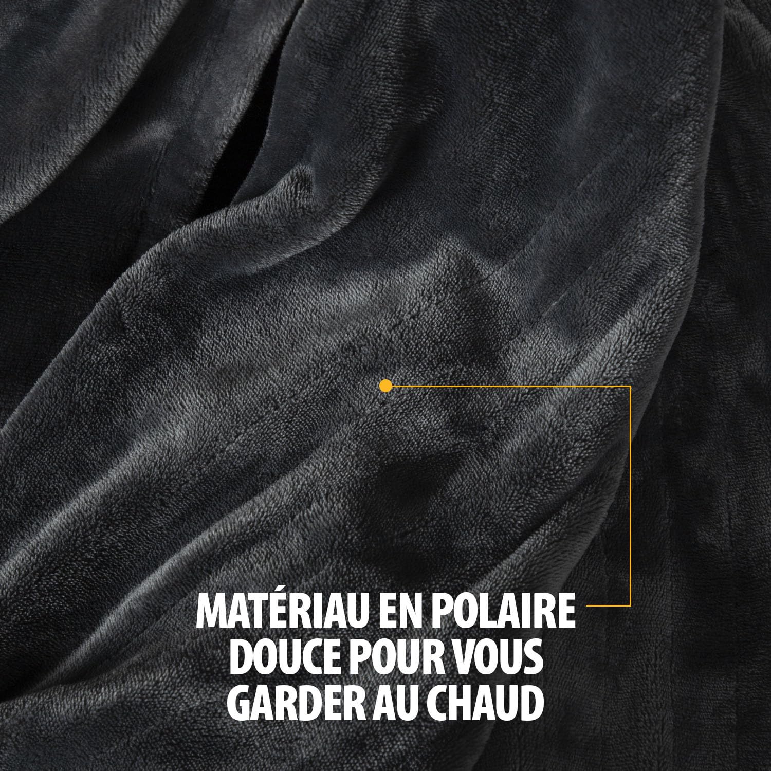 Tristar Couverture électrique - 180 x 120 cm - Polaire - Lavable en Machine - Température réglable - Télécommande Amovible - BW-4781