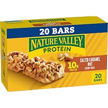 Nature Valley Salted Caramel Nut Chewy Bars, Gluten Free, 20 ct