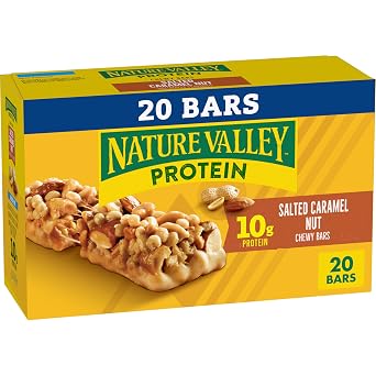 Nature Valley Salted Caramel Nut Chewy Bars, Gluten Free, 20 ct