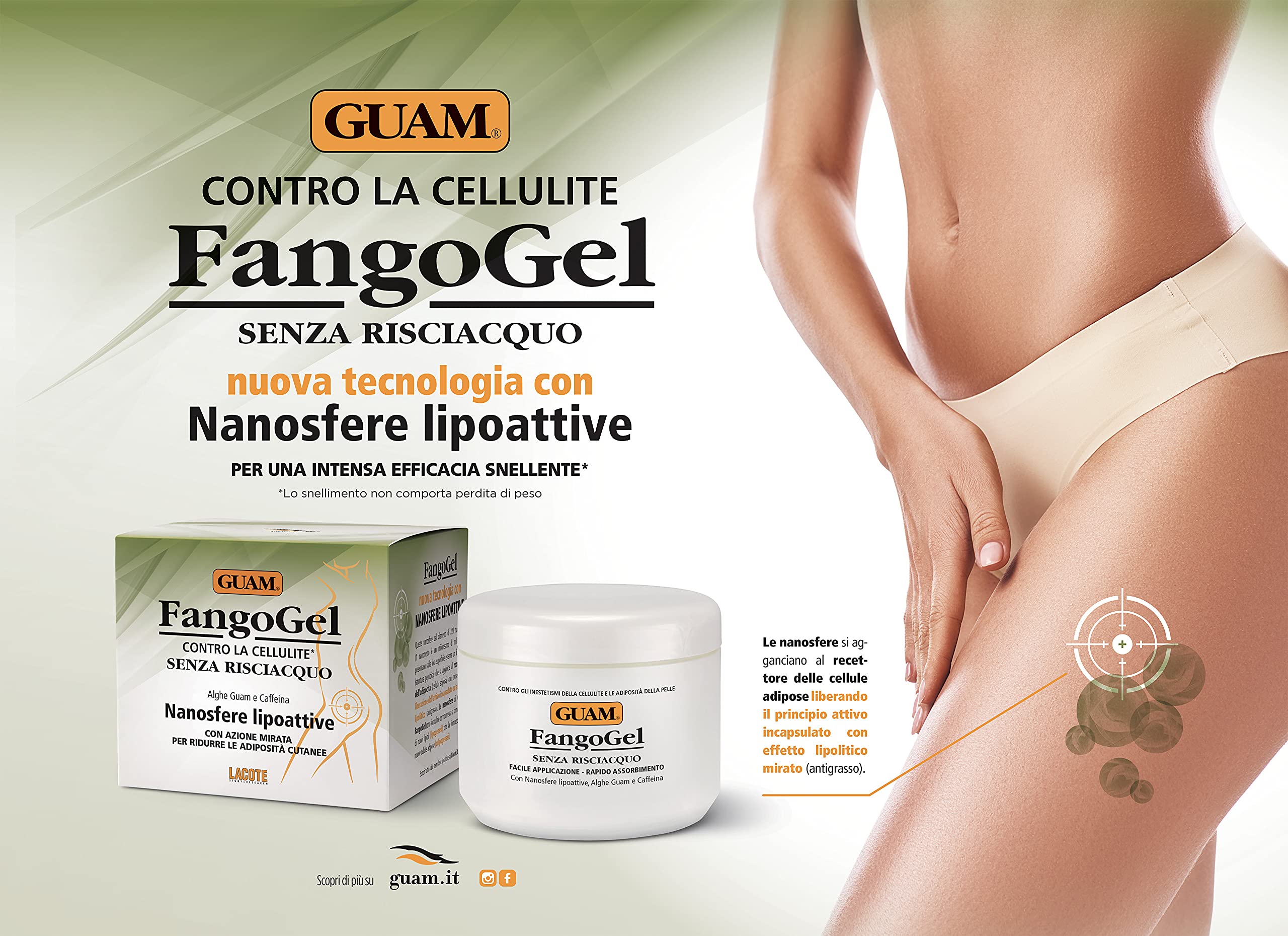 Guam FangoGel Gel Contro la Cellulite