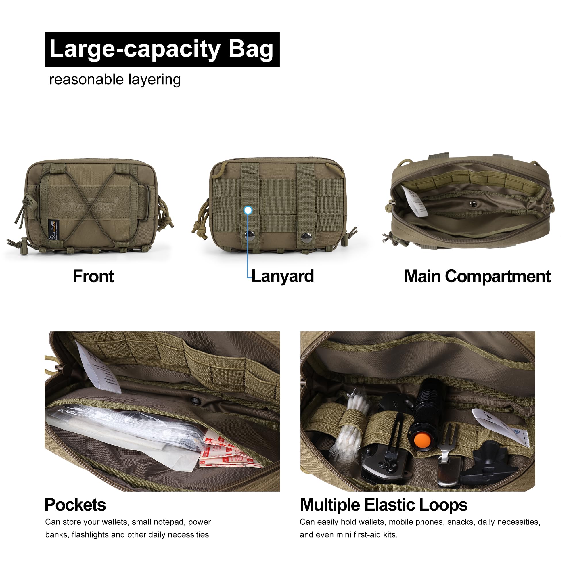 Mardingtop 28L Rucksack & MOLLE Tasche Set