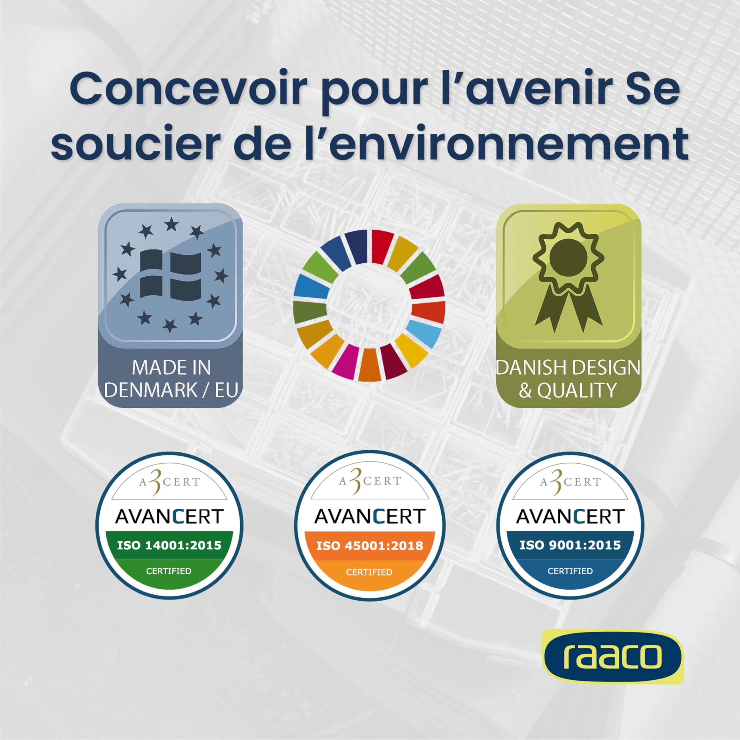 Raaco Boxxser 80 5x10-20 boîte de rangement, 20 compartiments, système | Boîte de Rangement Visserie Premium pour Atelier avec 20 Compartiments, Stockage Sécurisé, Portable, 36.1 x 42.1 x 7.8 cm
