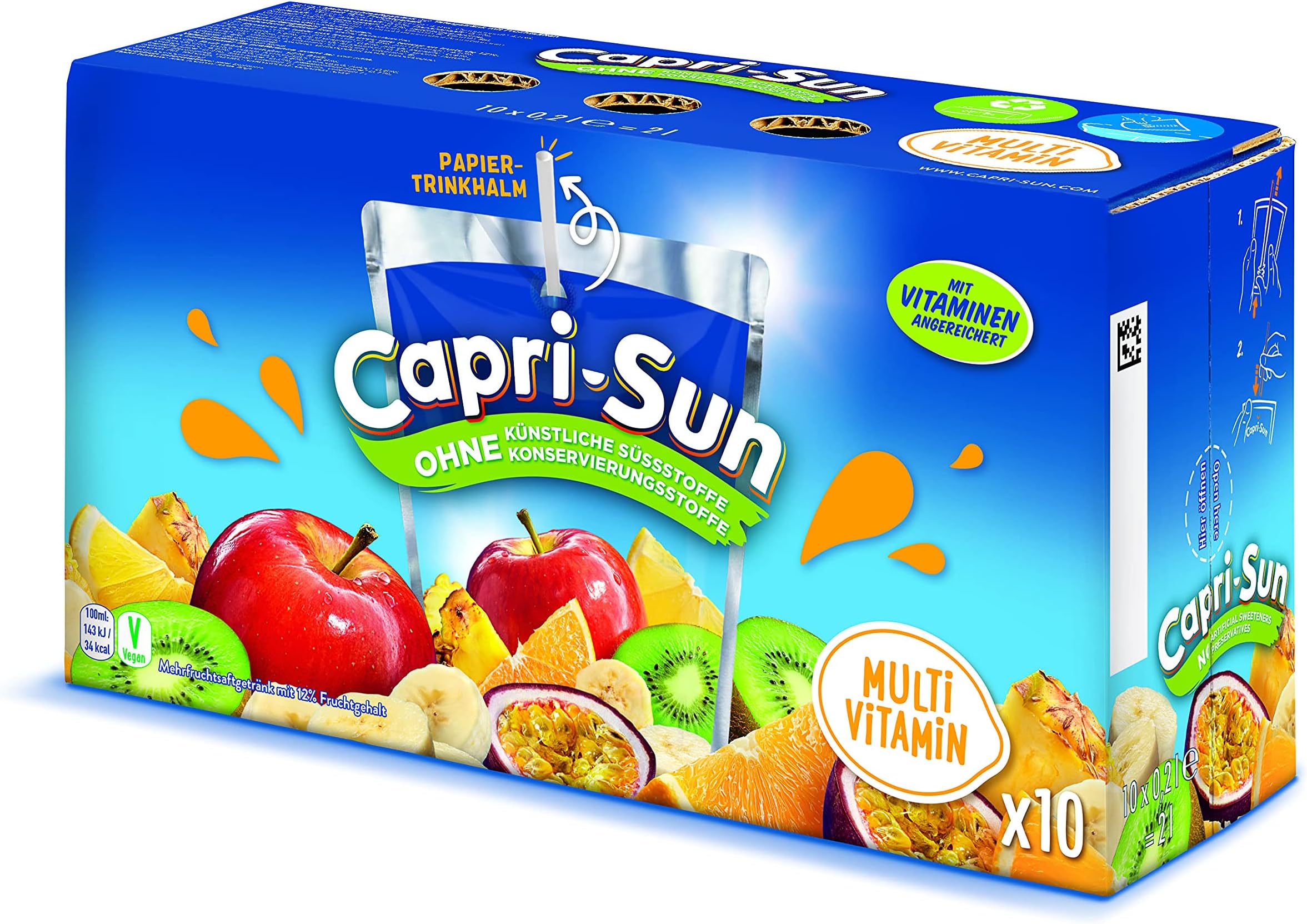 Capri Sun Fruit Punch, 4er Pack (4 x 2 L)