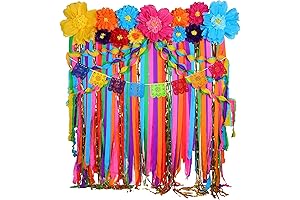 TaoBary Mexican Fiesta Streamers Decorations Set