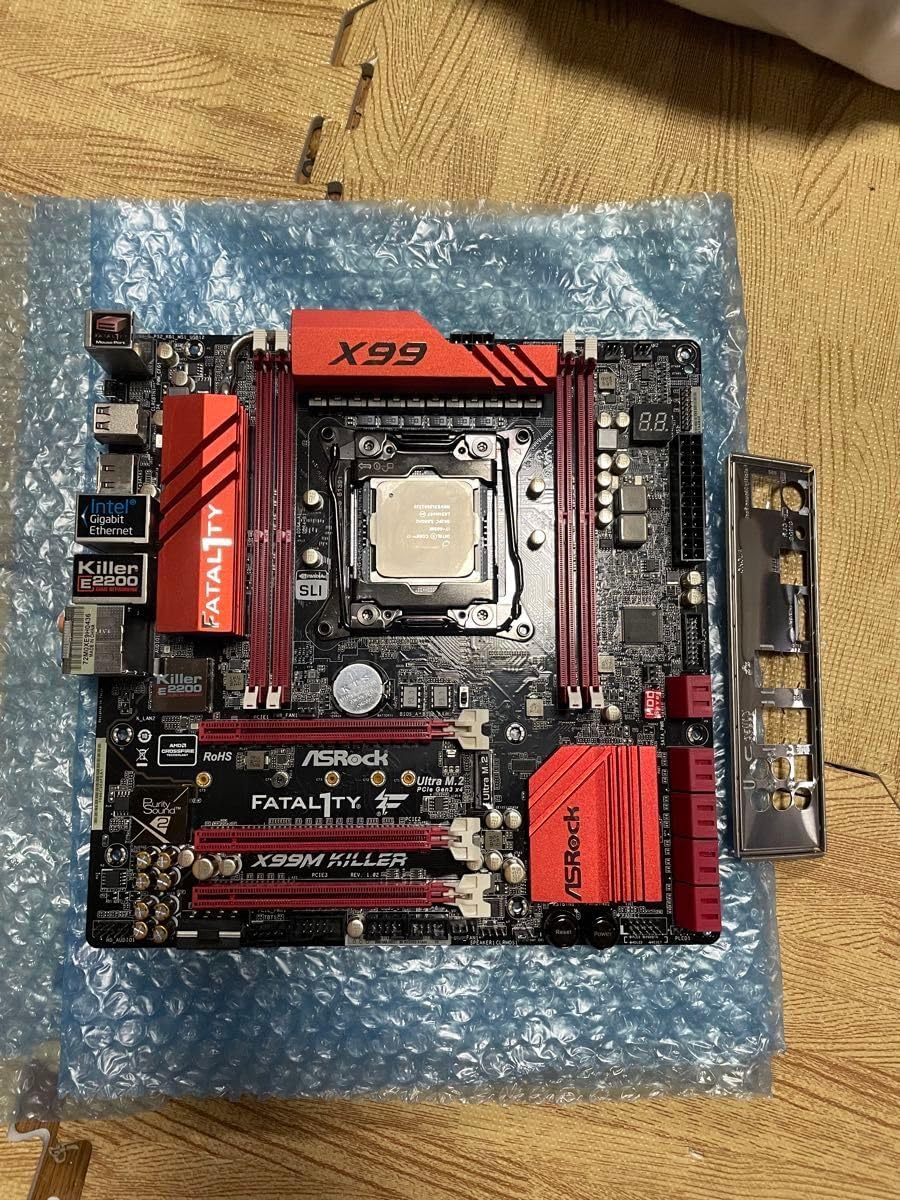 i7 6850k マザー セット MSI X99 S01 CPU（ i7 6850K ）セット MSI X99