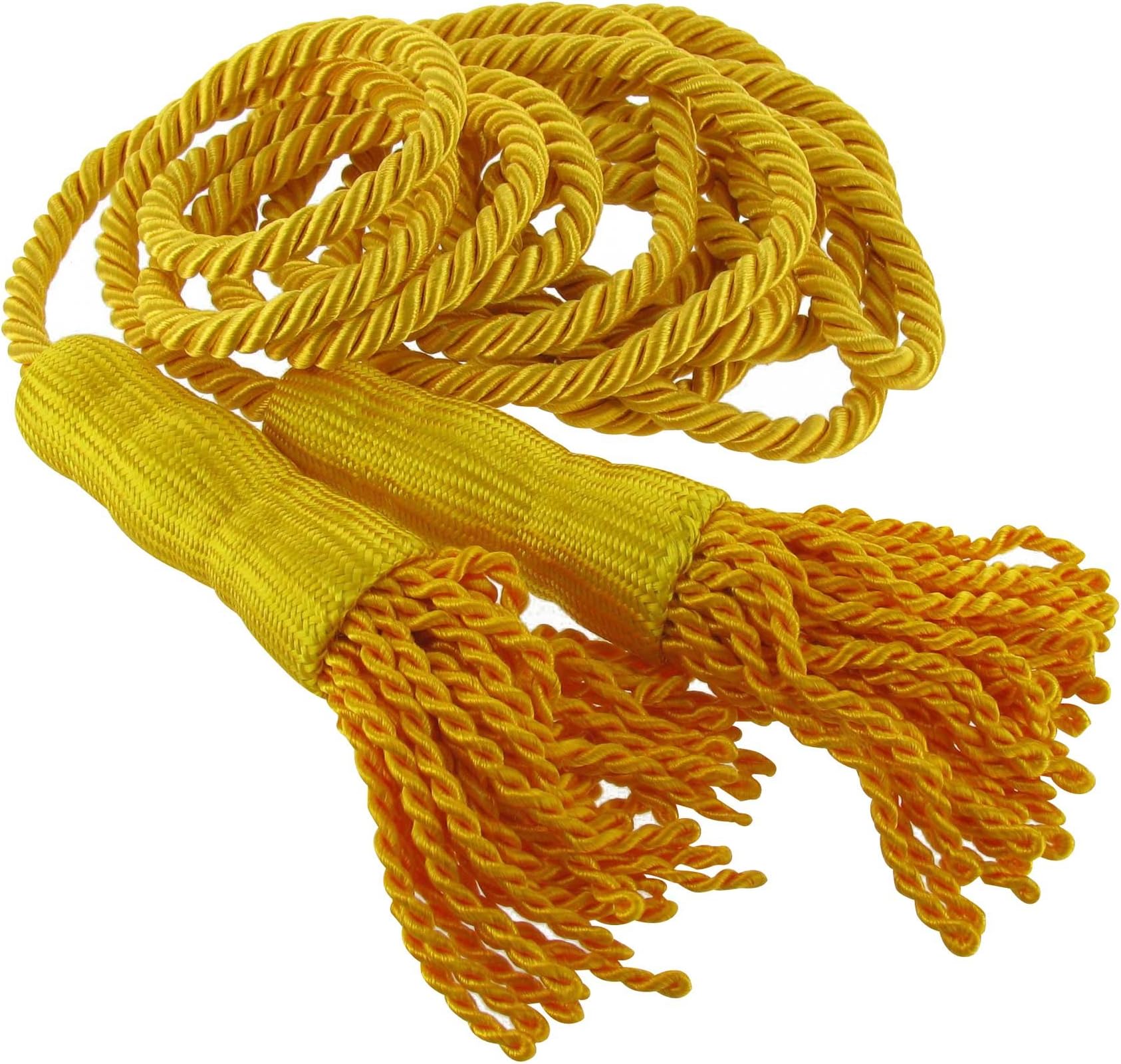 Online StoresGold Braided Cord Tassel for Indoor Flagpole Display - 108 Total Inches
