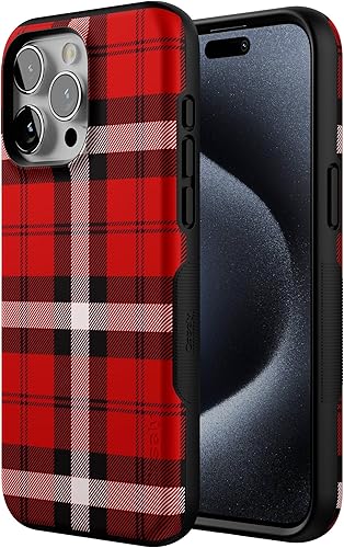 Vista 366 de Casely Funda para iPhone 15 Pro Jardín Secreto Flores mixtas Funda atrevida Compatible con MagSafe y botón de acción Jardín Secreto Floral