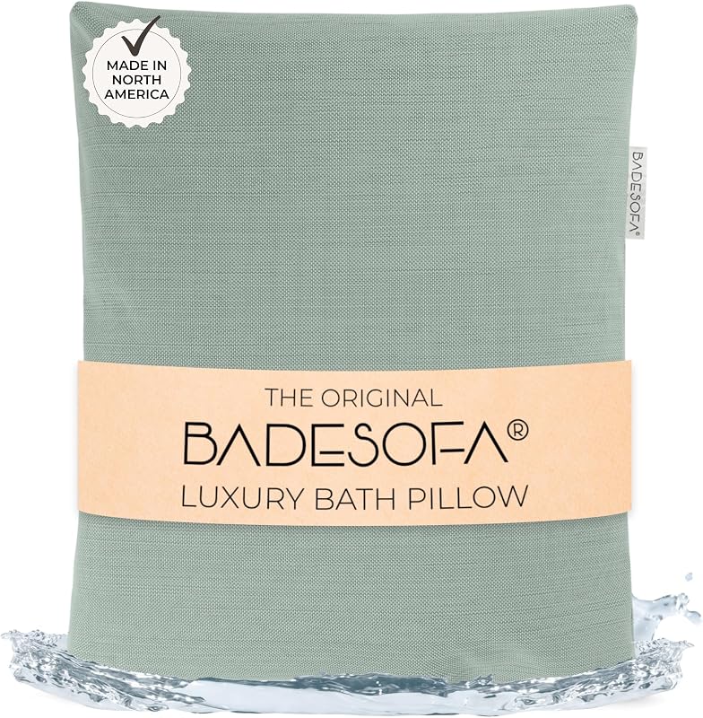 Almofada de Banheira BADESOFA L Verde, Secagem Rápida