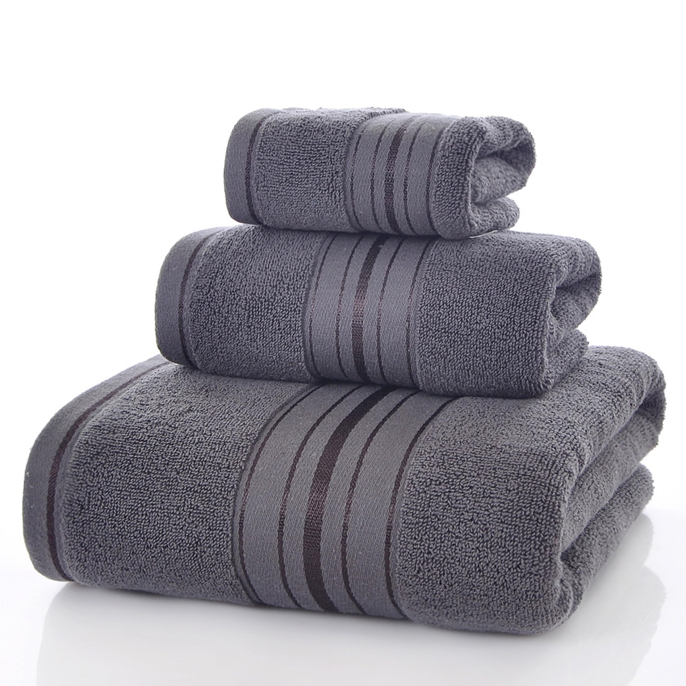 Ensemble de serviettes de bain en coton pour créer une ambiance spa à la maison