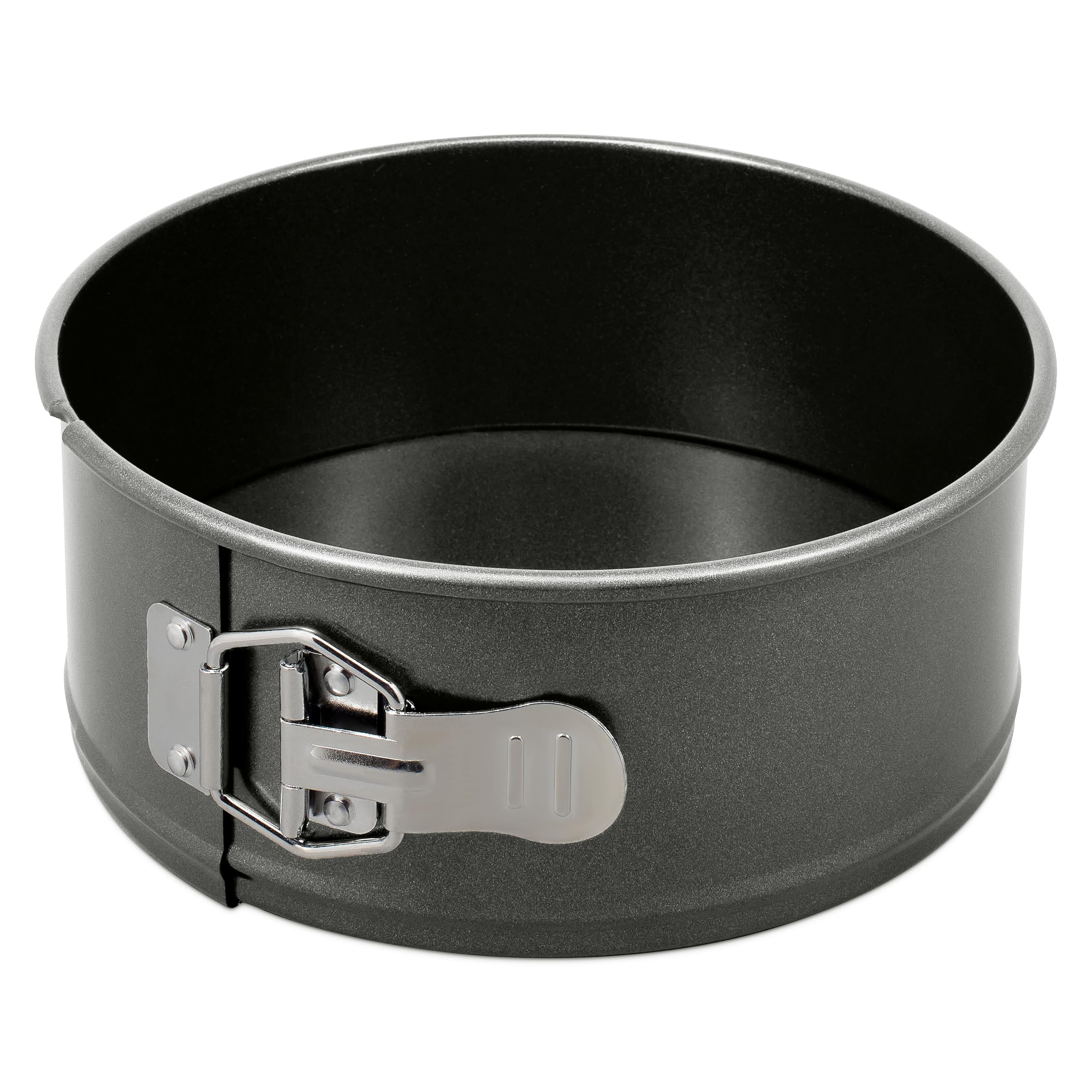 Zyliss Antihaft Springform 20 cm, kleine runde Backform, Karbonstahl, antihaftbeschichtet für leichtes Lösen, leicht zu reinigen, Flachboden mit hoher Rand, Spülmaschinenfest, Ø 20 x 8 cm