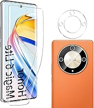 Heioloo [4 pièces Protection écran pour Honor Magic 6 Lite 5G, 2 Pièces Protection écran Souple et 2 Pièces Caméra Arrière Protecteur [Film Flexible] [Soft HD TPU] [Clear Anti-Rayures]