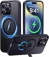 CASEKOO iPhone15 ProMax用ケース　パープル　ワイヤレス充電 iPhone 15 Pro 電話ケース – CASEKOO