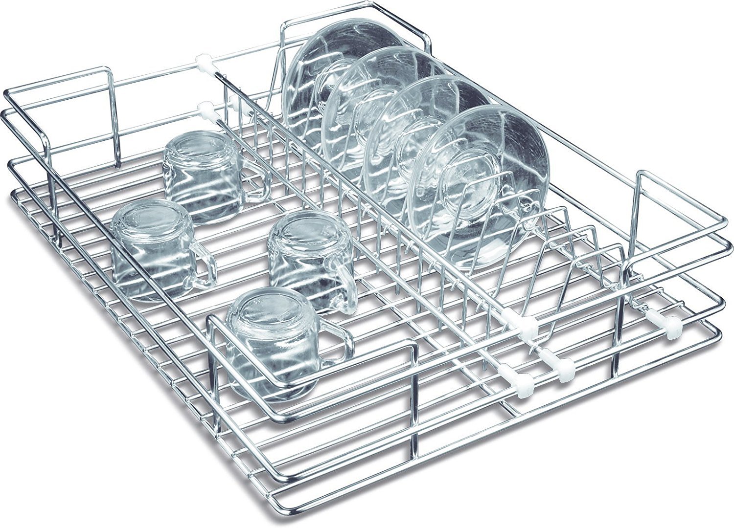 WINSTAR High Grade Stainless Steel Kitchen Cup & Saucer Basket