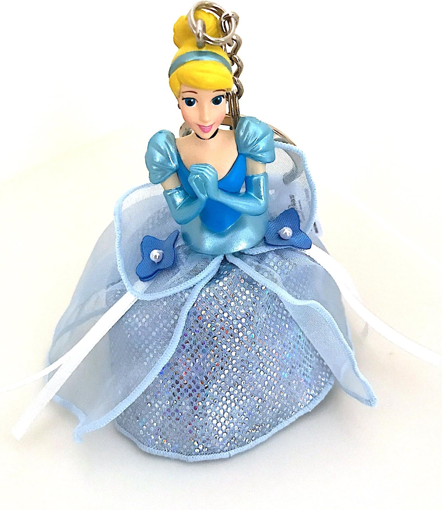 Disney Parks Cinderella Gown Keychain Ornament NEW