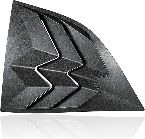 Miniatura 4 de Para Dodge Challenger 2008-2024 - Rejillas laterales para ventana lateral, cubierta de visera de ventana de ABS, rejilla de ventilación de sombra de