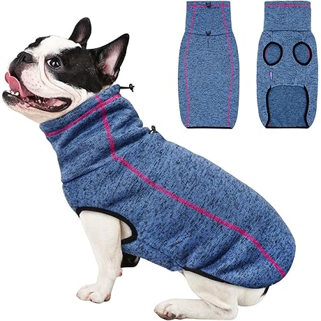 CEYOLLO Dog Sweater: Cold-Beating Canine Comfort