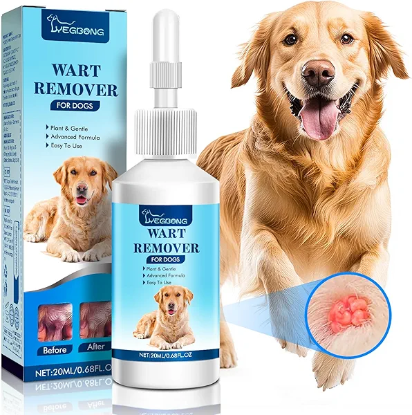 Dog Wart Remover: 20ML Dog SkinTag Removal, Natural Dog Wart Removal Treatment, Rapidly Eliminates Dog Warts & Dog Skin Tags - Fast Acting & Effective, No Harm & Pain-Free (20ML)
