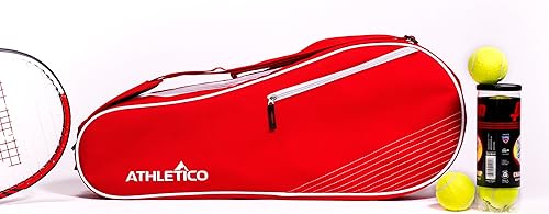 Miniatura 6 de Athletico - Bolsa de tenis y raqueta de raquetbol - Bolsas de tenis para mujeres y hombres para sostener raquetas de tenis, raquetas de raquetbol,