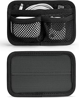 TACTICAL GEEK TCM3 ミニEDCオーガナイザーボード、オープンポケット＆メッシュポケット付きバックパックアクセサリー、日常携帯用のフックとループモジュラーオーガナイザー付きユーティリティ管理バッグ挿入パネル、黒