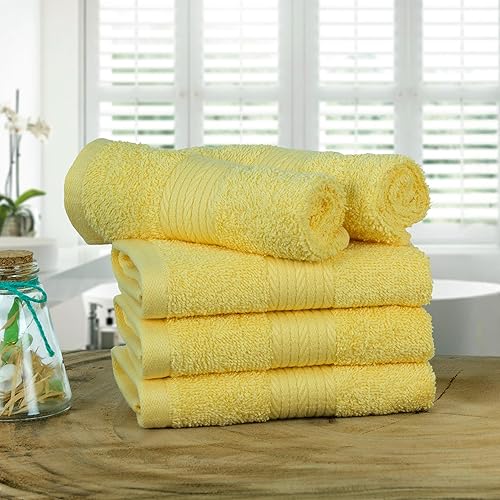 Miniatura 9 de Ample Decor Paquete de 10 paños de lavado con certificación Oeko Tex de 21.16 ozm, 100% algodón, suaves, absorbentes, duraderos y lavables a