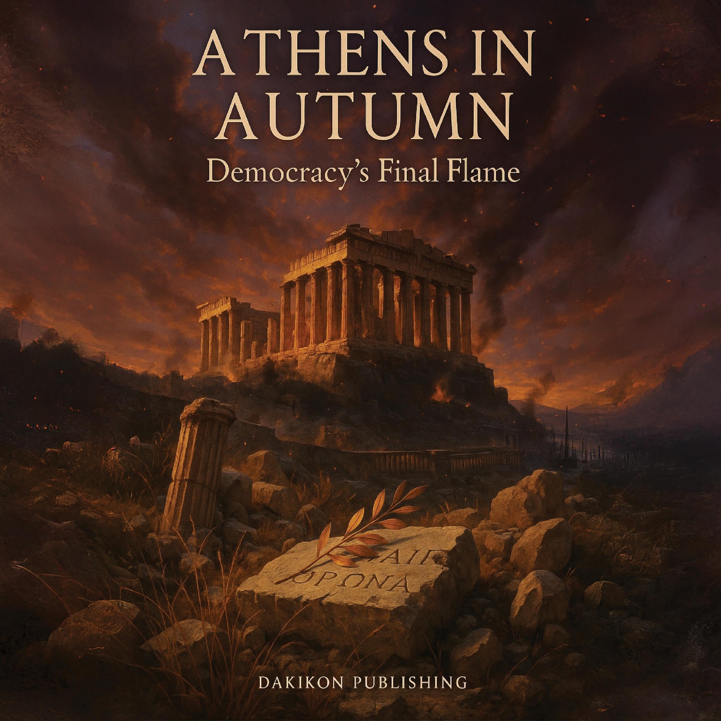 Cover art for Athens in Autumn: Democracy's Final Flame