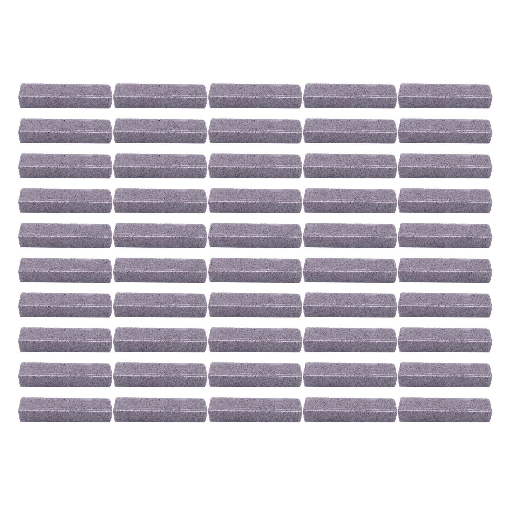 Hndhbfgrt 50 Pieces Pumice Sticks Pumice Scouring Pad for Cleaning Grey Pumice Stick Cleaner 5.9 x 1.4 x 0.9 Inch