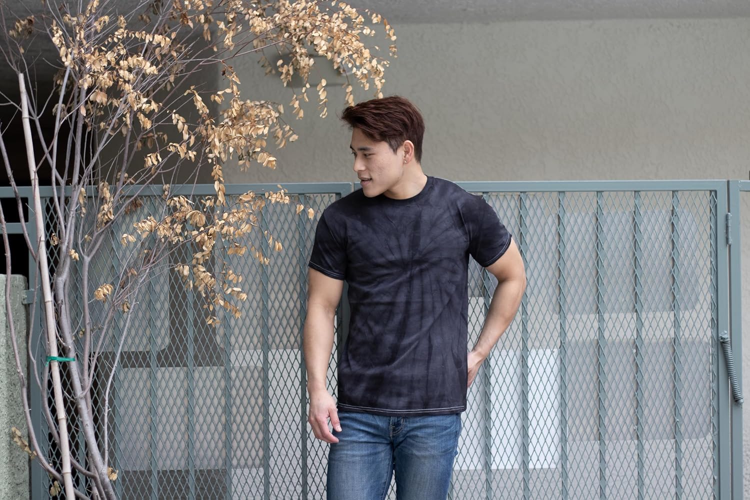 Colortone Spider Tie Dye T-Shirts for Men and Women - Unisex Short Sleeve Tie-Dye T Shirts for Adults image 5