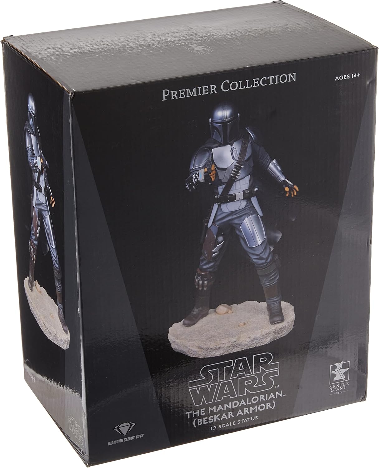 Best Seller Gentle Giant Star Wars Premier Collection: The Mandalorian MK3 1:7 Scale Statue, Multicolor, 10 inches