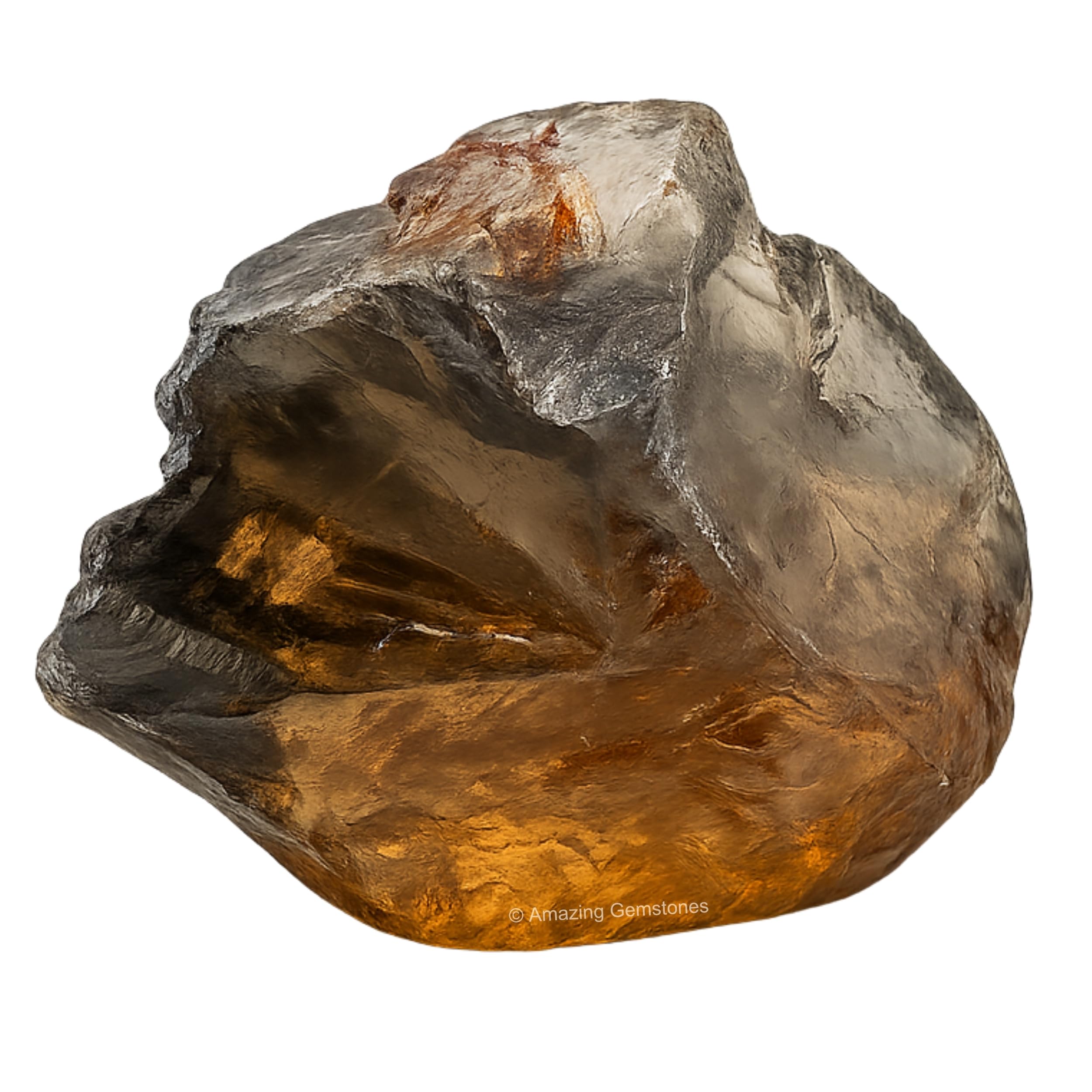 Smoky Quartz Crystals and Healing Stones, 1 Piece Raw
