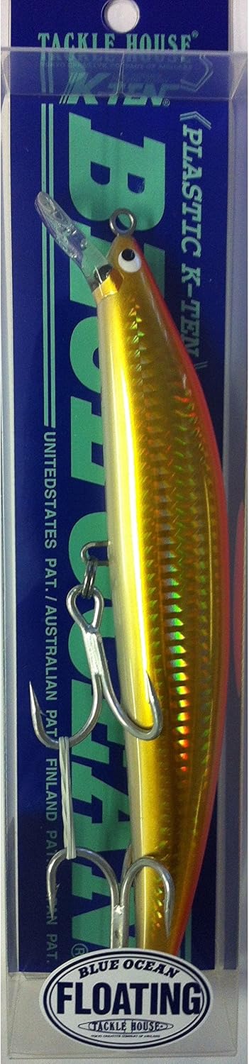 TackleHouse Minnow K-Ten Blue Ocean BKF Floating Lure