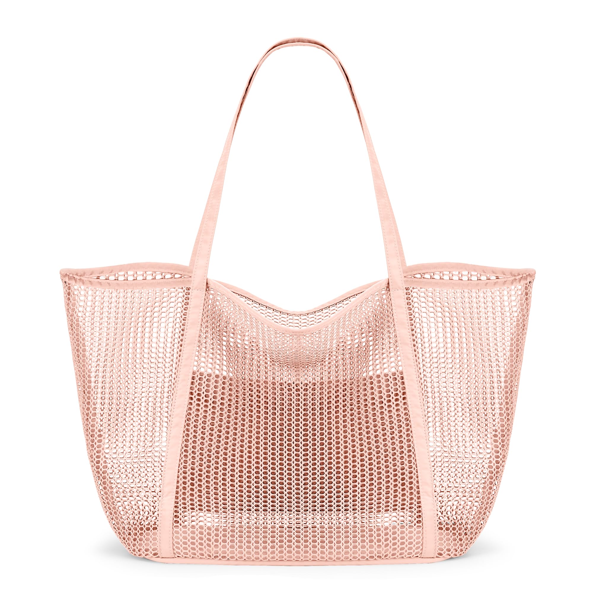 KALIDI FANCY FOREST Beach Mesh Tote Bag, Womens Shoulder handbag MAX 27L Grocery Bag