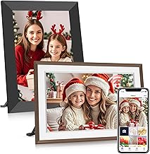 2 Pack-Frameo 10.1 Inch WiFi Digital Picture Frame with 32GB Memory, 1280 x 800 IPS Touch Screen Smart Electronic Photo Frame