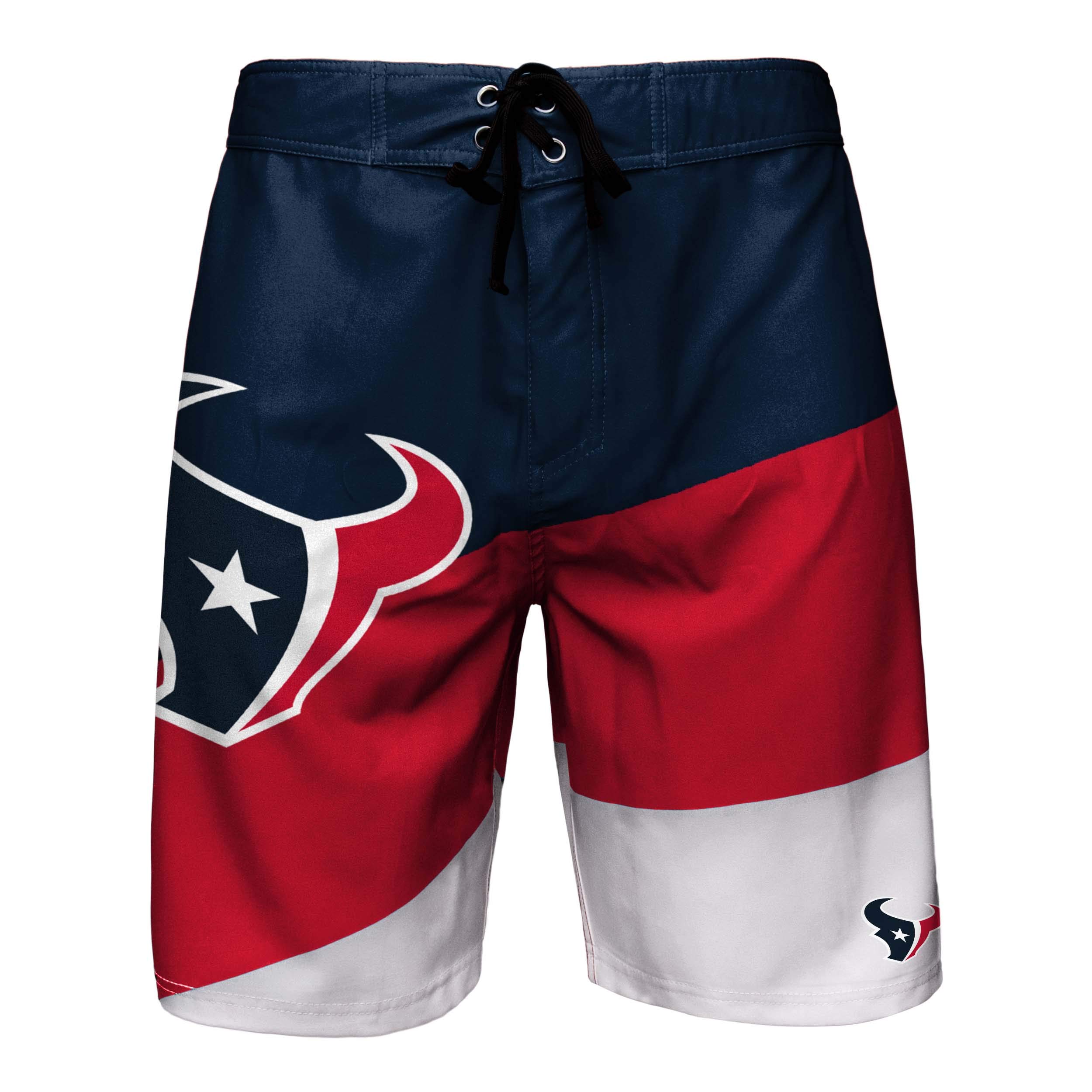 FOCO Mens NFL Team Logo Color Dive Swim Boardshorts