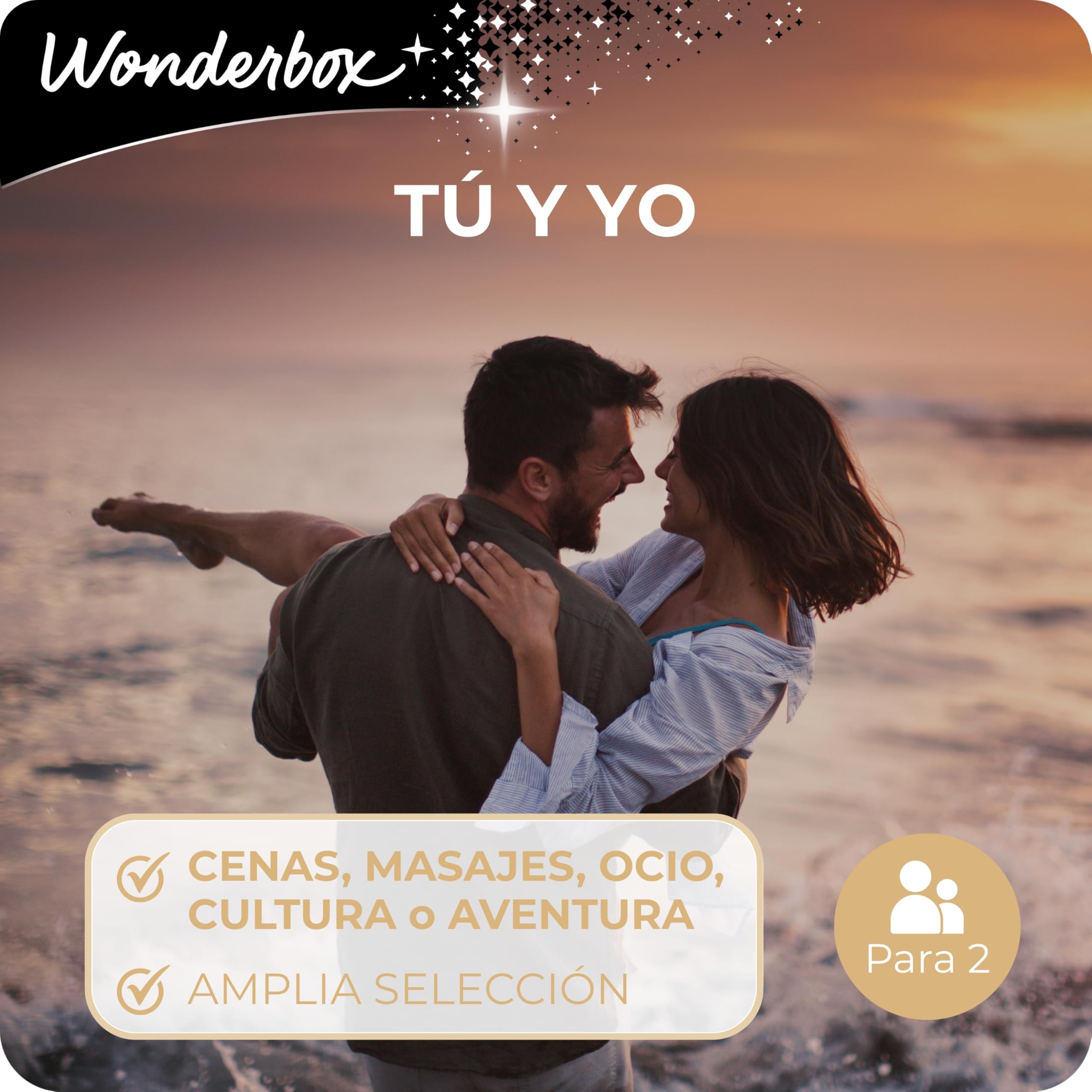 Wonderbox Caja Regalo para parejas - TÚ Y YO - 10.600 experiencias para dos personas