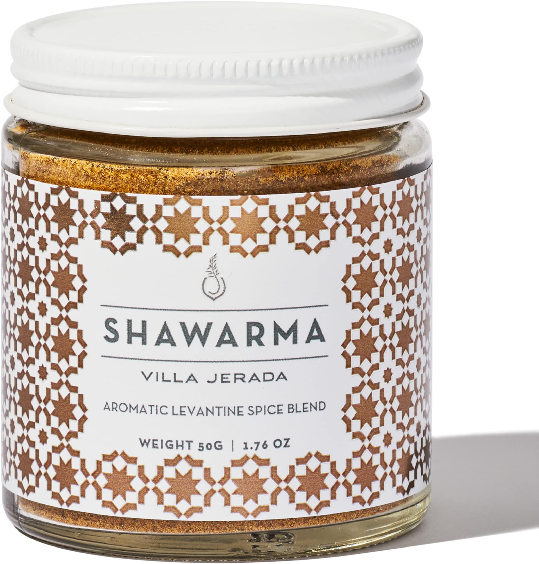 Villa Jerada, Shawarma Premium Seasoning - Aromatic Levantine Spice Blend (Wonderful For Chicken, Beef, Lamb), 1.76 oz (SHAWARMA 1 JAR)