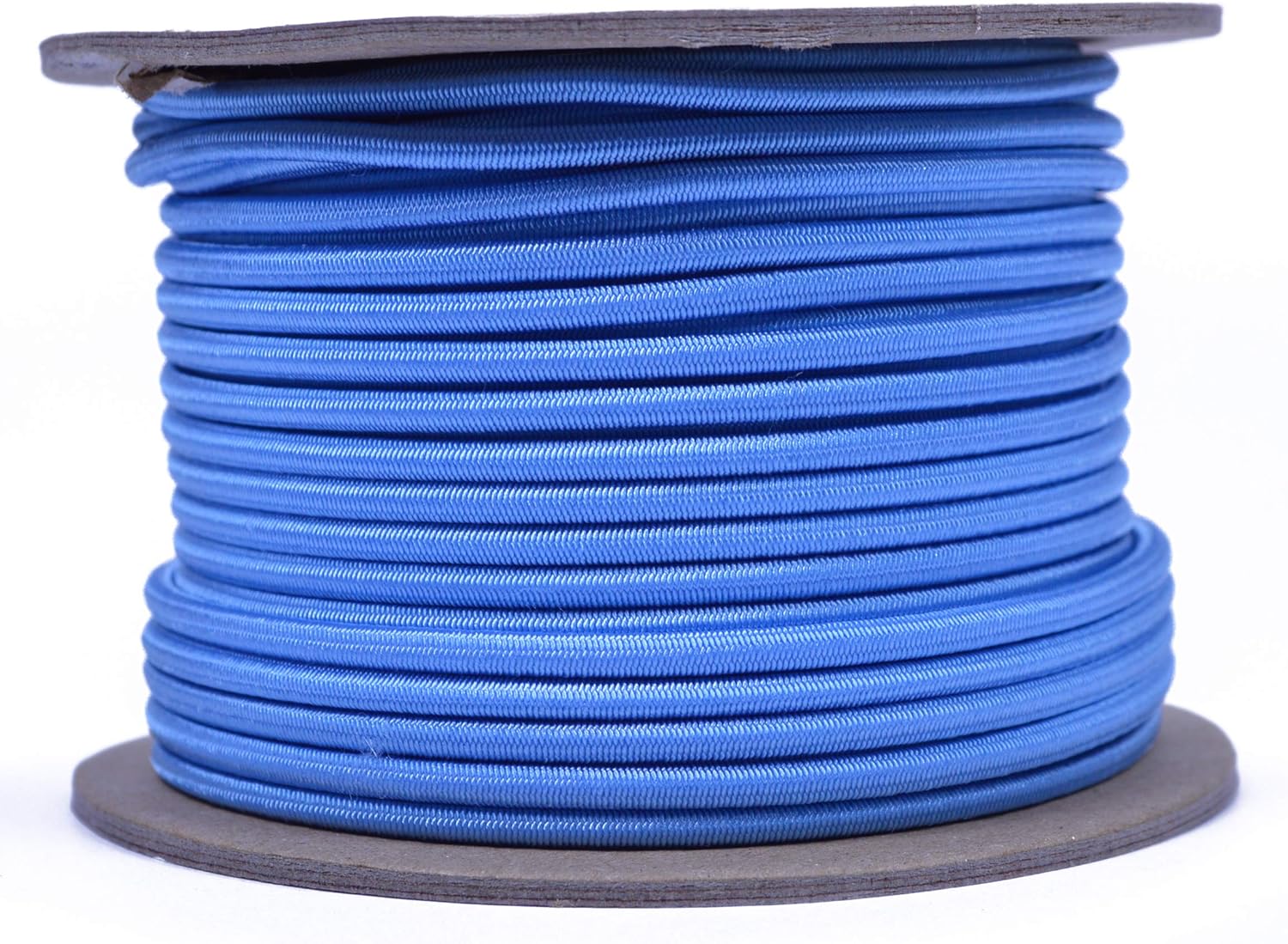 Tarheel Blue 1/8 Shock Cord 100 Foot Spool - Marine Grade Shock/Bungee/Stretch Cord 1/8 inch