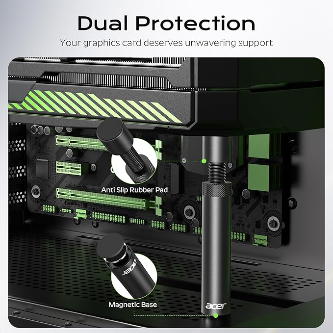 Soporte para GPU Acer con base antideslizante y ajuste fácil miniatura 2